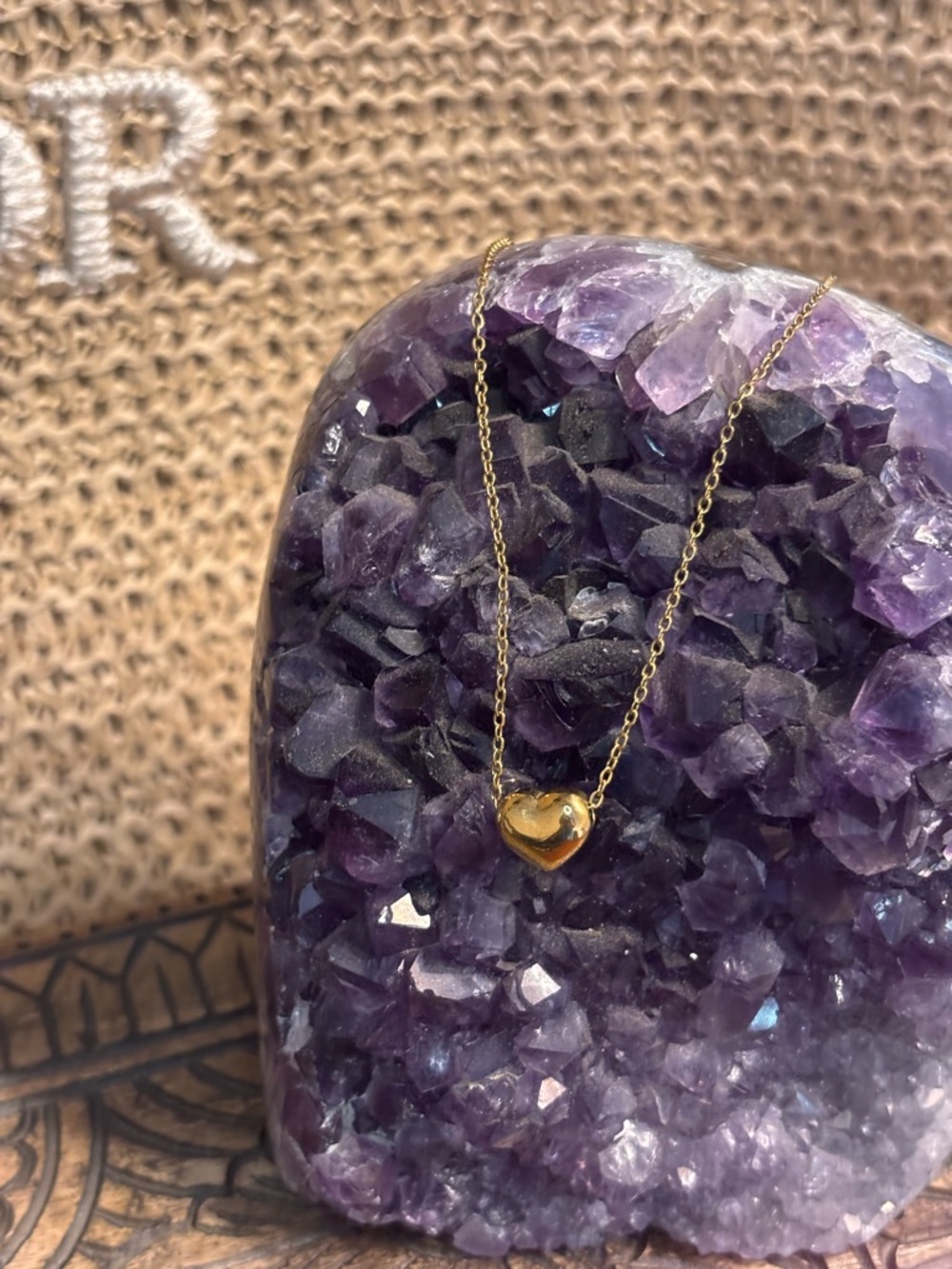 Louise Carter Gold Heart Pendant Necklace - Women Jewelry